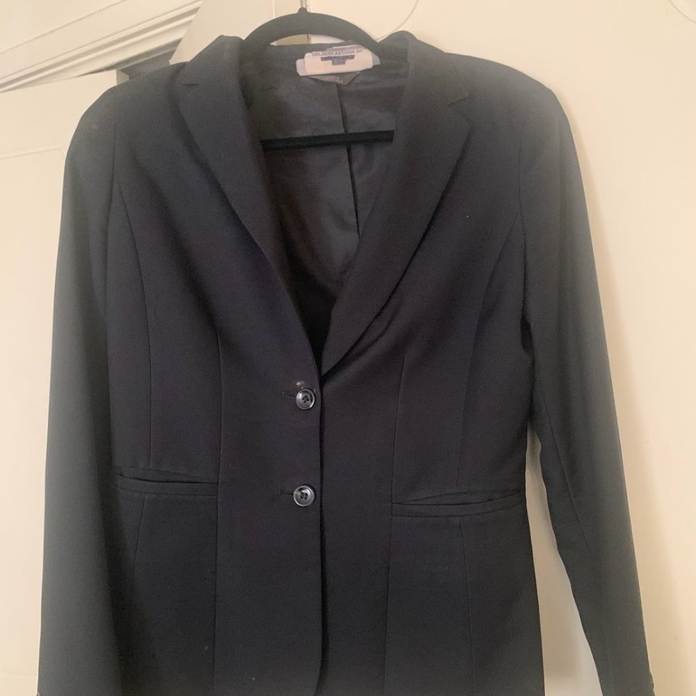 Black Blazer Suit Women